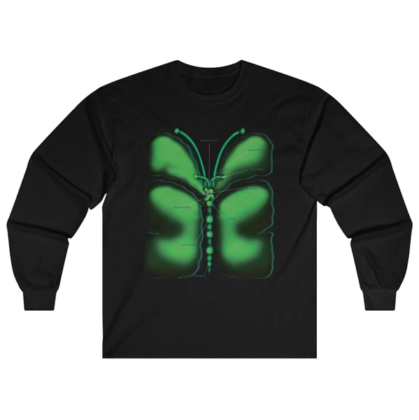 Anatomy of a Butterfly Long Sleeve Shirt